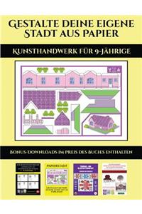 Kunsthandwerk für 9-Jährige (Gestalte deine eigene Stadt aus Papier)