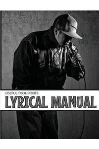 Useful Tool Prints Lyrical Manual