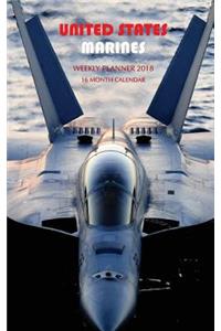 United States Marines Weekly Planner 2018