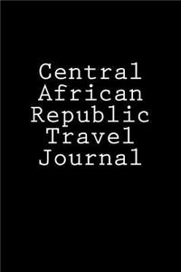 Central African Republic Travel Journal