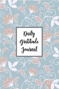 Gratitude Journal Swirly Flowers Pattern 2