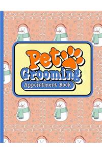 Pet Grooming Appointment Book