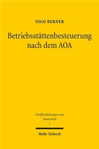 Betriebsstattenbesteuerung Nach Dem Aoa