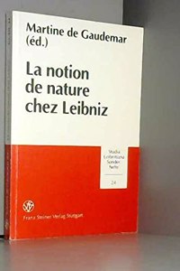 La Notion de Nature Chez Leibniz