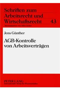 Agb-Kontrolle Von Arbeitsvertraegen