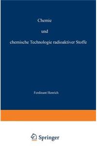 Chemie Und Chemische Technologie Radioaktiver Stoffe