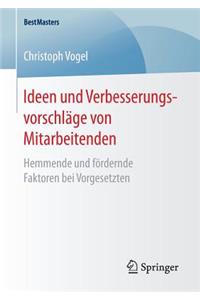 Ideen und Verbesserungsvorschläge von Mitarbeitenden