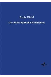 philosophische Kritizismus