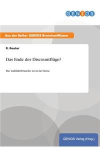 Das Ende der Discountflüge?