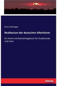 Reallexicon der deutschen Altertümer