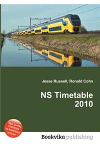 NS Timetable 2010