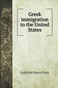 Greek immigration to the United States