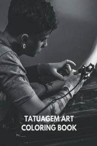 Tatuagem Art Coloring Book