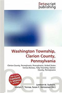 Washington Township, Clarion County, Pennsylvania
