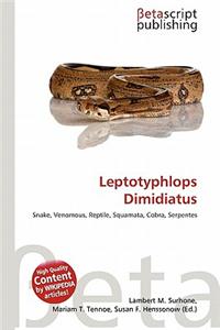 Leptotyphlops Dimidiatus