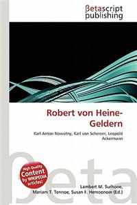 Robert Von Heine-Geldern