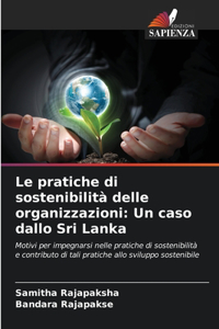 pratiche di sostenibilità delle organizzazioni