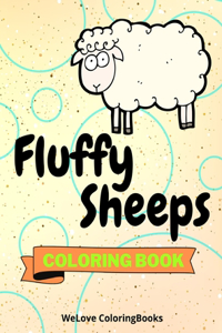 Fluffy Sheeps Coloring Book