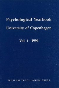 Psychological Yearbook, Volume 1