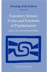 Expository Science: Forms and Functions of Popularisation