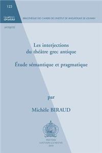 Les interjections du théâtre grec antique