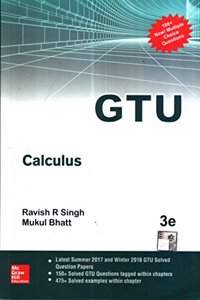 CALCULUS - GTU 17 3 ED