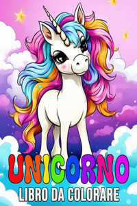 Unicorno Libro da Colorare