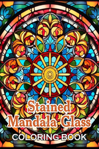 Stained Mandala Glass Coloring Book