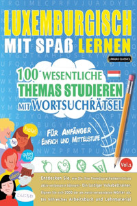 Luxemburgisch Mit Spaß Lernen - Für Anfänger