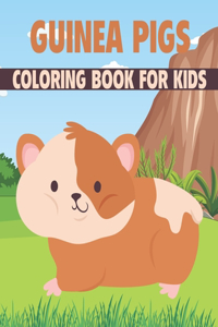 Guinea Pig Coloring Book For Kids