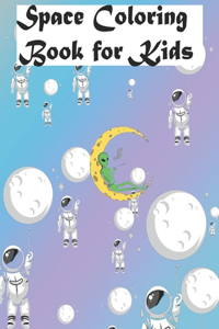 Space Coloring Book for Kids