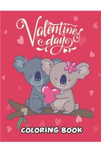 Valentine's Day Coloring Book.