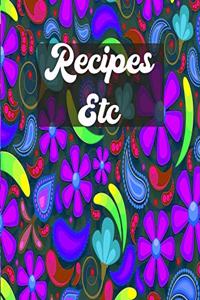 Recipes Etc.