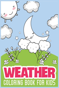 Weather Coloring Book For Kids
