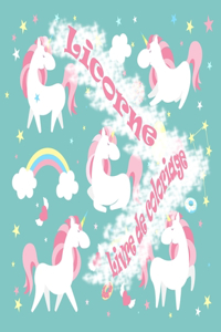 Licorne Livre de coloriage