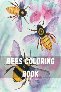 Bees Coloring Book