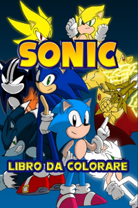 Sonic Libro Da Colorare