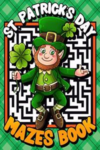 St. Patrick's Day Mazes Book