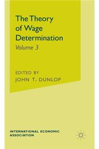 Theory of Wage Determination