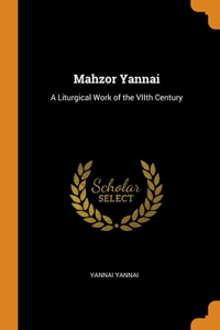 Mahzor Yannai