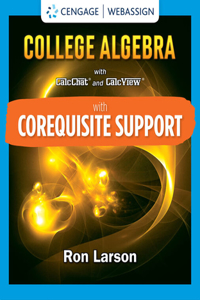 Webassign with Corequisite Support for Larson's College Algebra, Single-Term Printed Access Card