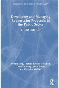 Developing and Managing Requests for Proposals in the Public Sector