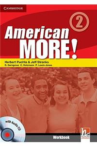 American More! Level 2 Workbook with Audio CD