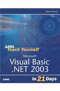 Sams Teach Yourself Visual Basic .Net 2003 in 21 Days