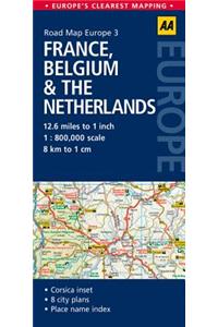 3. France, Belgium & the Netherlands