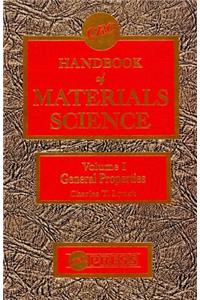 Handbook of Materials Science, Volume I