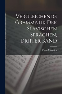 Vergleichende Grammatik Der Slavischen Sprachen, DRIITER BAND