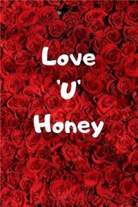 Valentine Day Journal Notebook