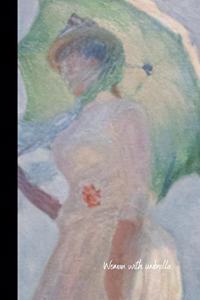 Woman with umbrella
