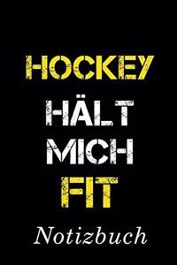 Hockey Hält Mich Fit Notizbuch